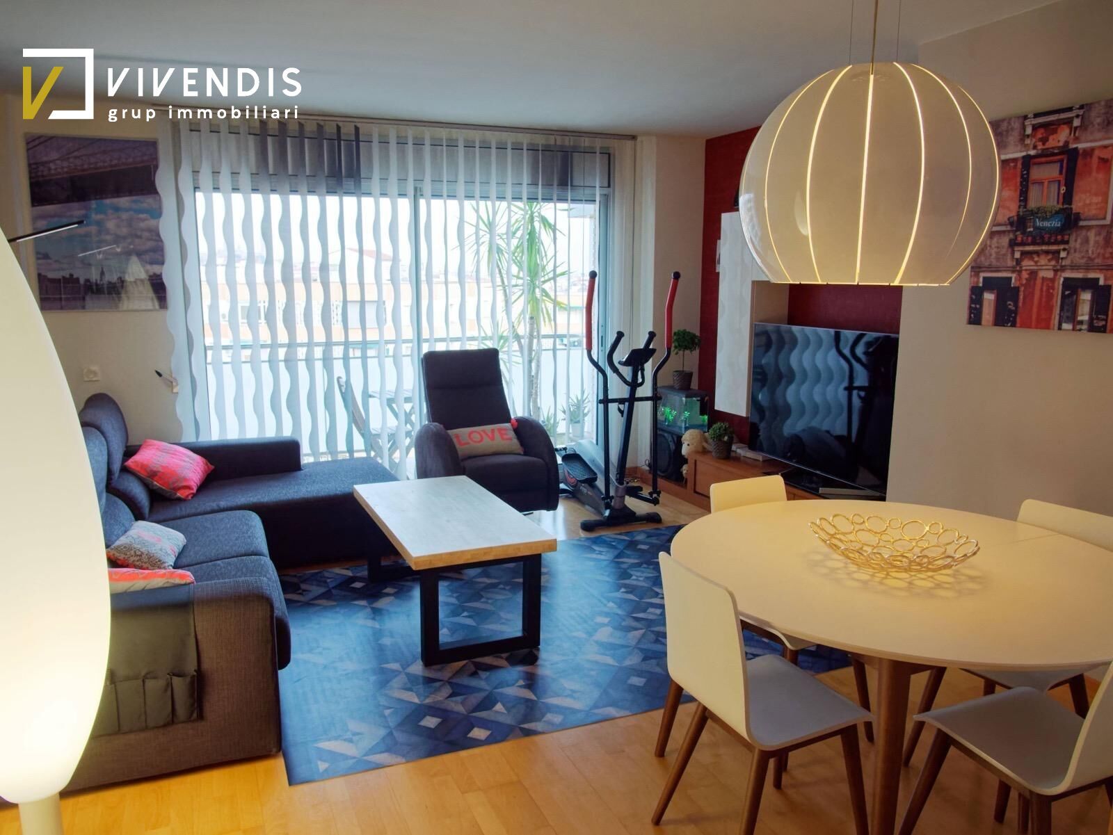 Sala d'estar de Pis en venda en  Lleida Capital amb Calefacció, Parquet i Traster