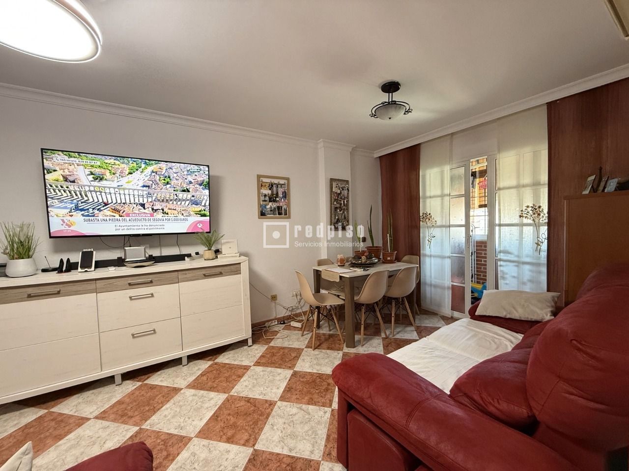 Living room of Flat for sale in Málaga Capital  with Air Conditioner, Heating and Terrace