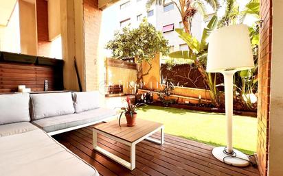 Terrace of Flat for sale in Sitges  with Air Conditioner, Heating and Private garden