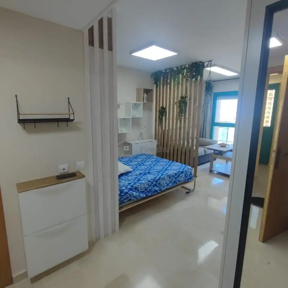 Schlafzimmer von Wohnung zum Verkauf in Villajoyosa / La Vila Joiosa mit Klimaanlage, Möbliert und Gemeinschaftspool