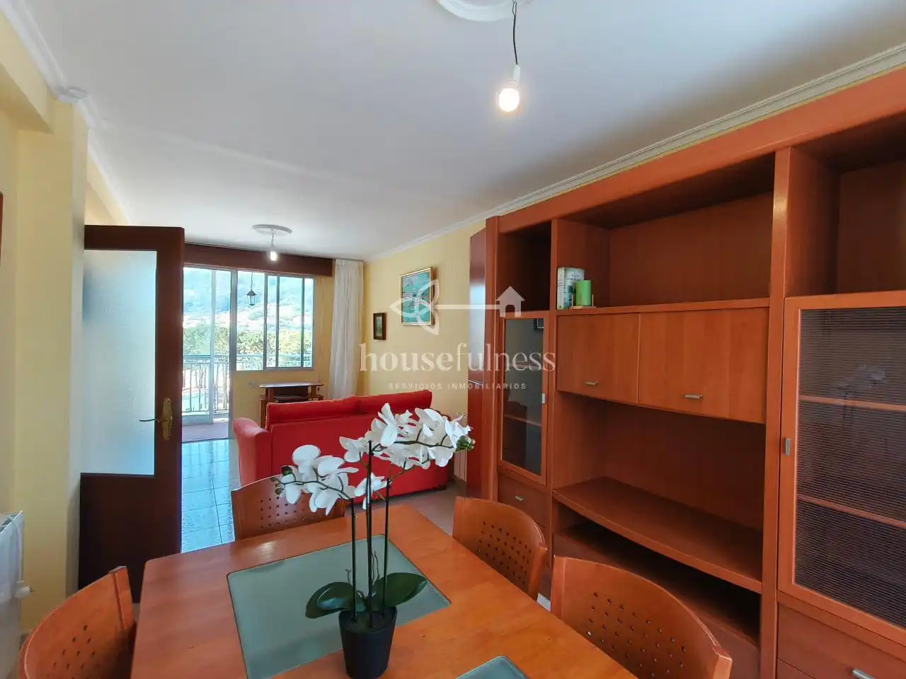 Living room of Flat for sale in Cabanas  with Heating, Terrace and Storage room