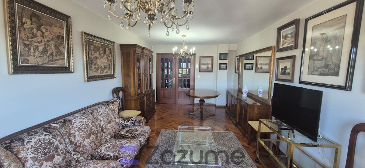 Living room of Flat to rent in A Coruña Capital   with Heating, Parquet flooring and Storage room