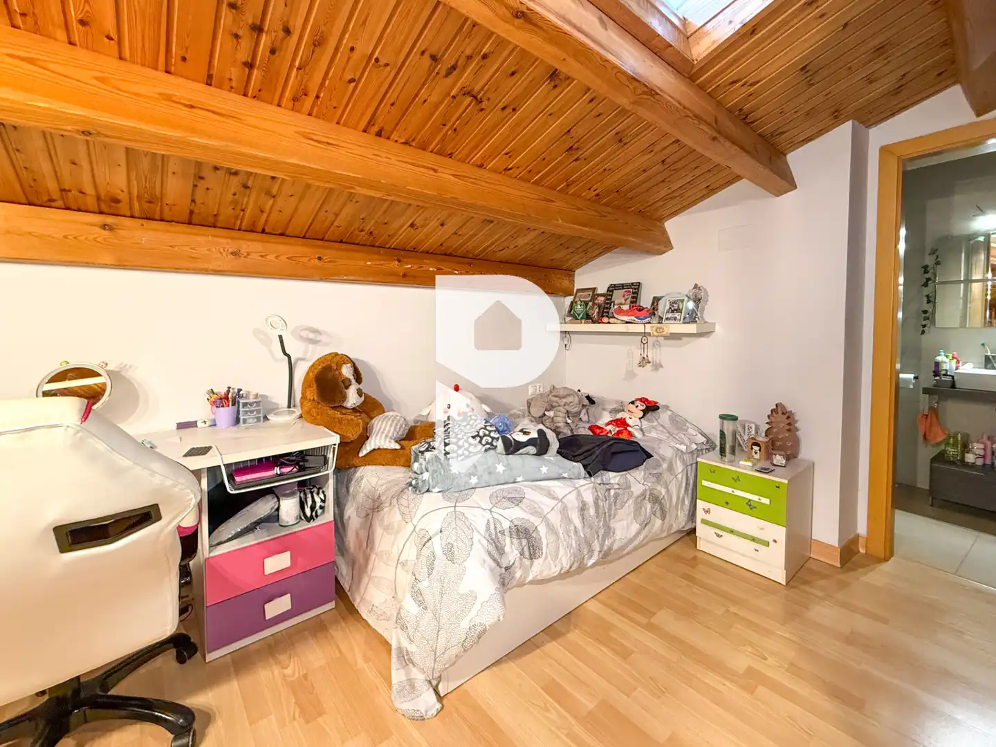 Bedroom of Flat for sale in Sant Vicenç Dels Horts  with Air Conditioner, Heating and Parquet flooring