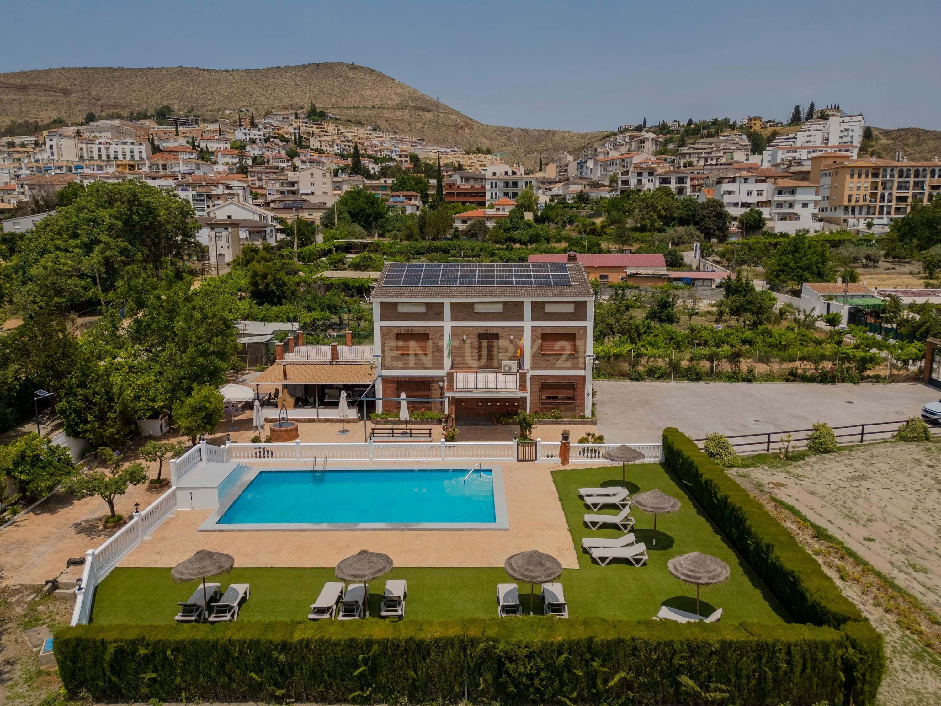 Vista exterior de Casa o chalet en venta en Cenes de la Vega con Aire acondicionado, Calefacción y Terraza