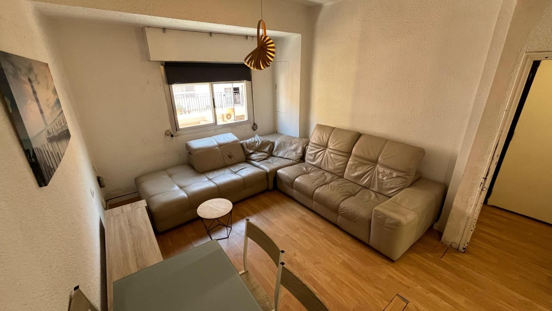 Sala d'estar de Pis en venda en Burjassot amb Moblat