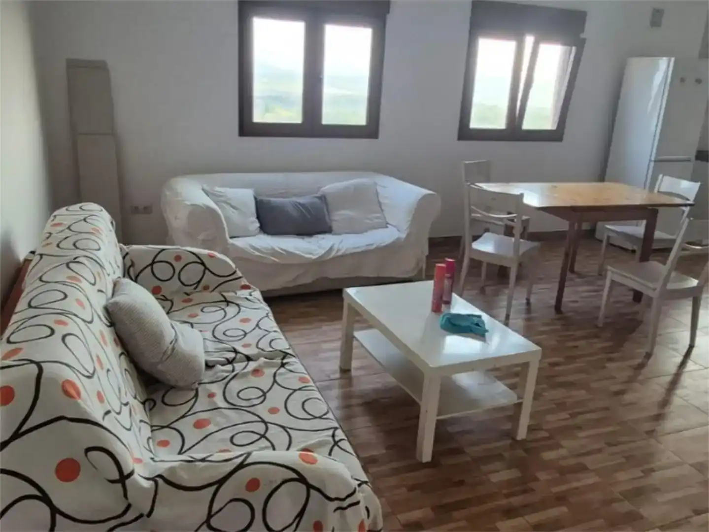Sala d'estar de Pis de lloguer en Manacor amb Jardí privat, Moblat i Balcó