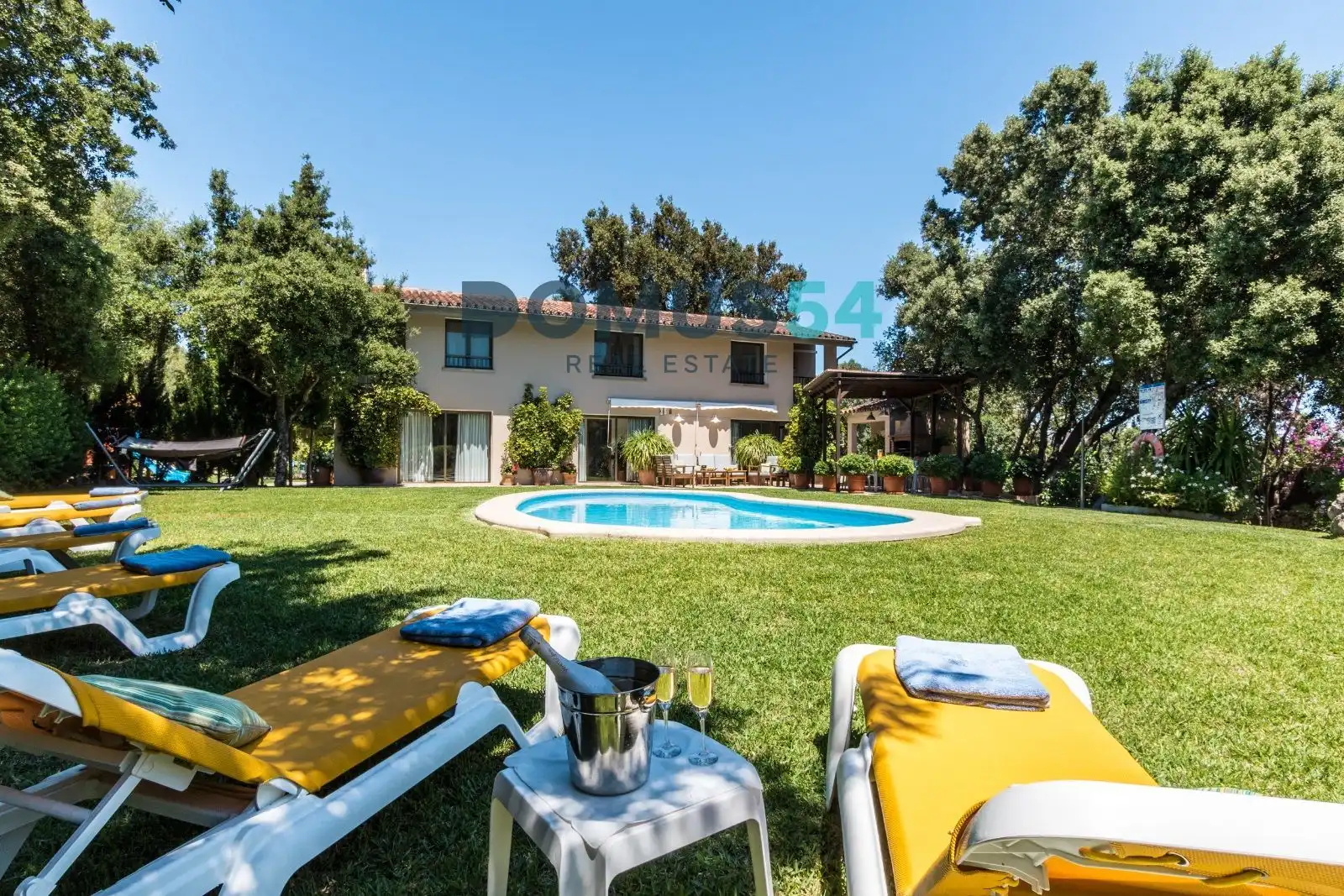 Jardín de Finca rústica en venta en Pollença con Aire acondicionado, Terraza y Piscina