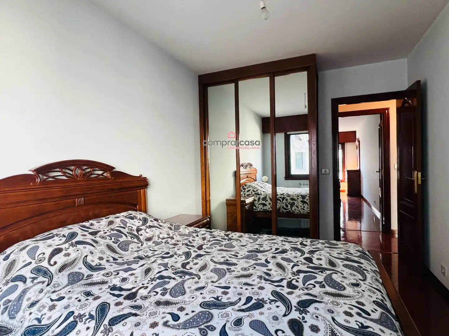 Bedroom of Flat for rent in Cambre   with Heating, Storage room and Furnished