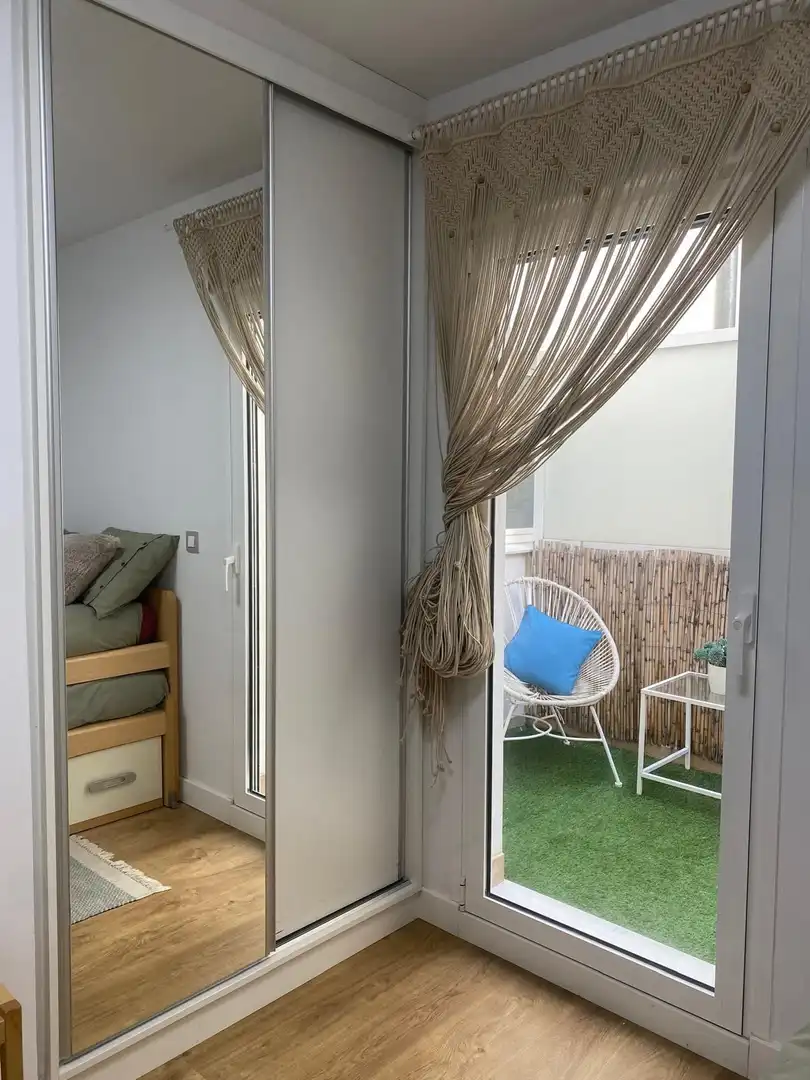 Terrassa de Apartament de lloguer en Mislata amb Aire condicionat, Calefacció i Parquet