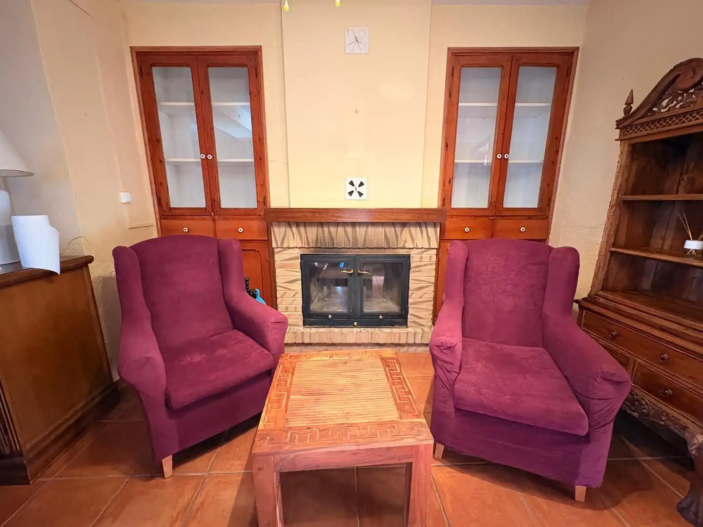 Sala d'estar de Casa o xalet en venda en Agres amb Terrassa i Balcó