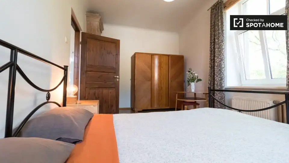 Habitación de Apartamento para compartir en La Pobla de Claramunt con Aire acondicionado, Calefacción y Terraza