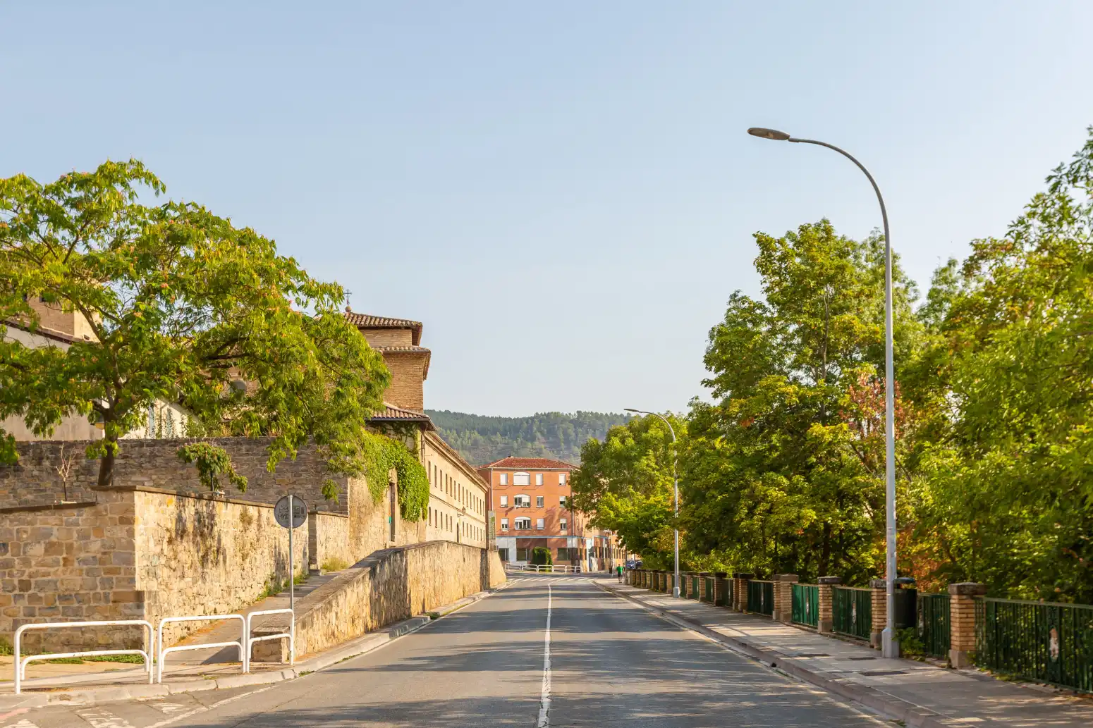 Vista exterior de Pis en venda en  Pamplona / Iruña amb Calefacció i Balcó