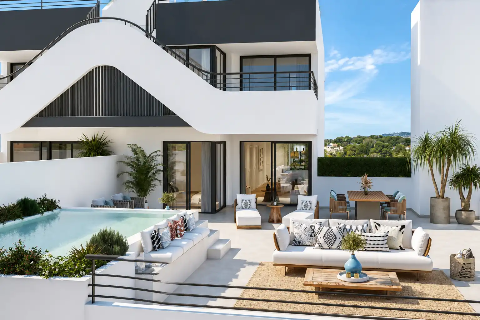 Terrassa de Apartament en venda en L'Alfàs del Pi amb Aire condicionat, Calefacció i Terrassa