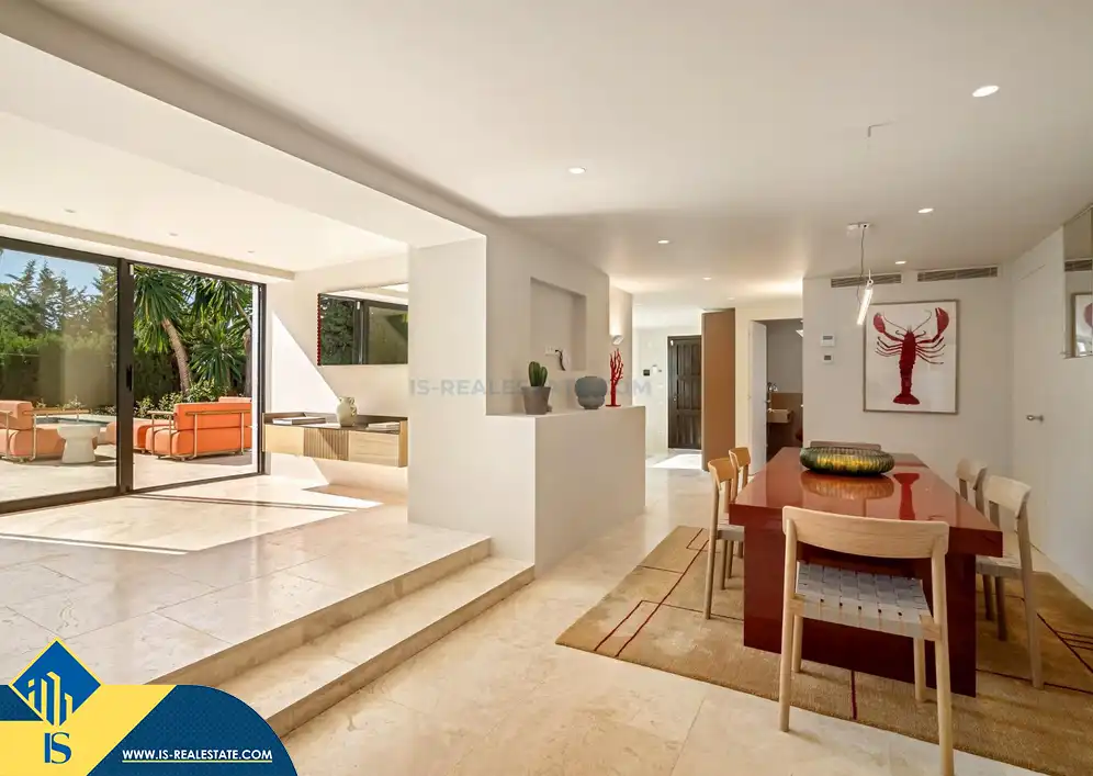 Sala de estar de Casa o chalet en venta en Marbella con Terraza, Piscina y Amueblado