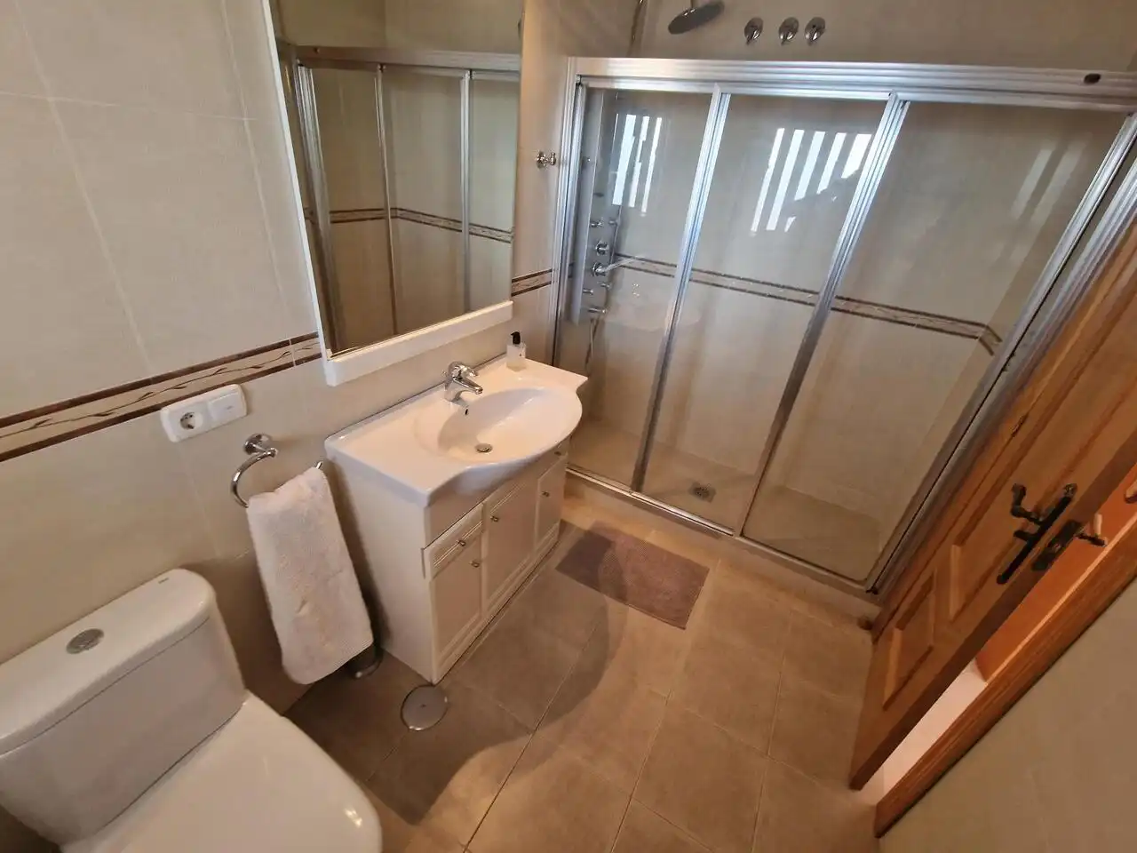 Baño de Casa o chalet en venta en Periana con Aire acondicionado, Terraza y Piscina