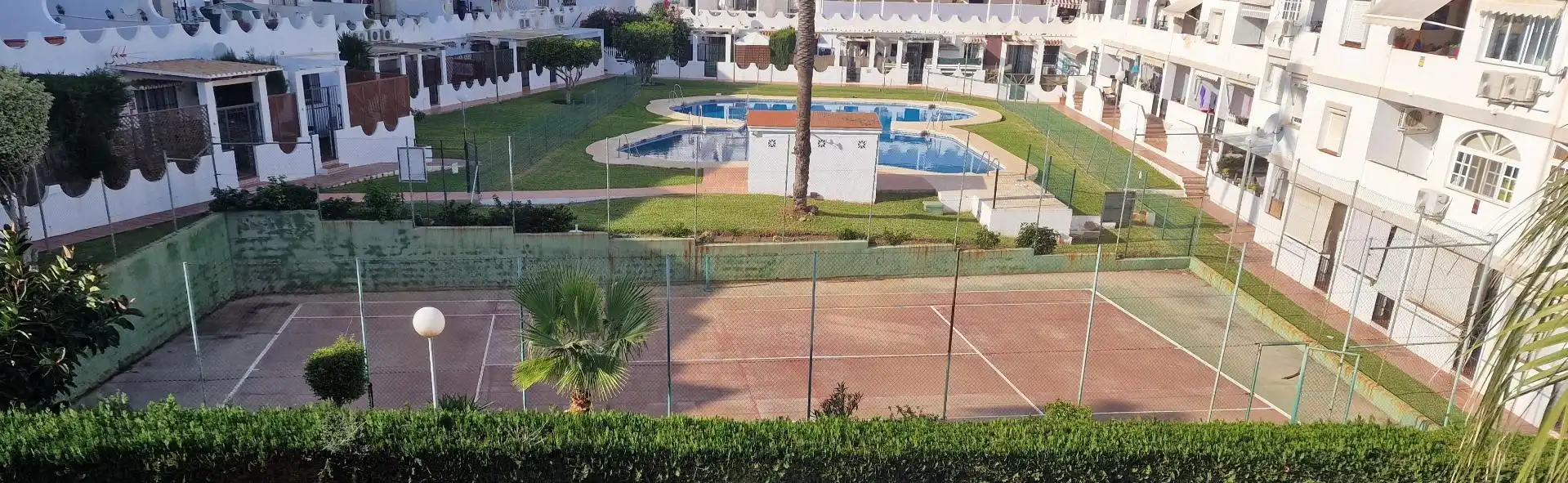 Piscina de Apartamento en venta en Mijas con Jardín privado, Terraza y Piscina comunitaria