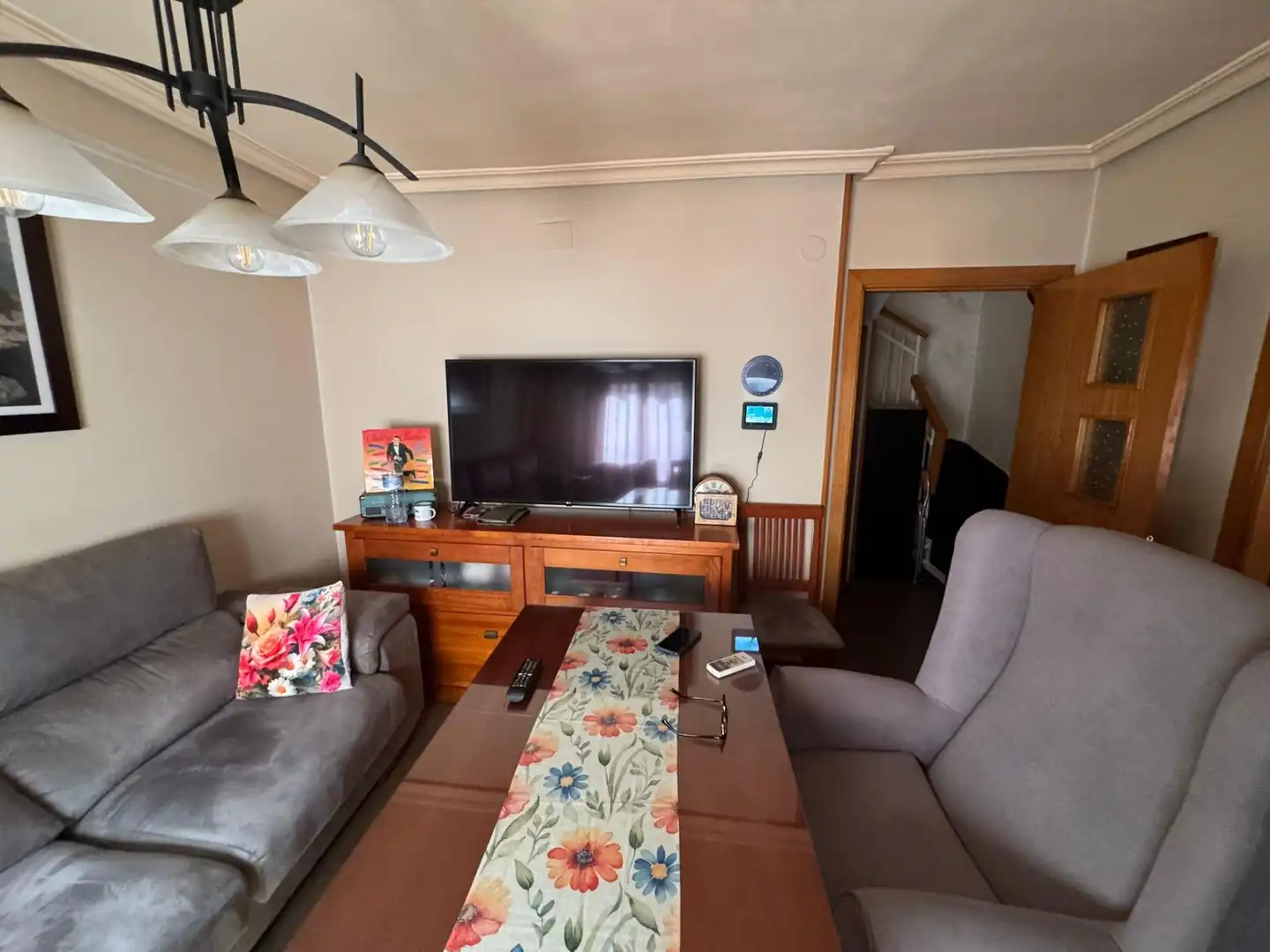 Living room of Houses for sale in Cáceres  with Air Conditioner, Heating and Terrace