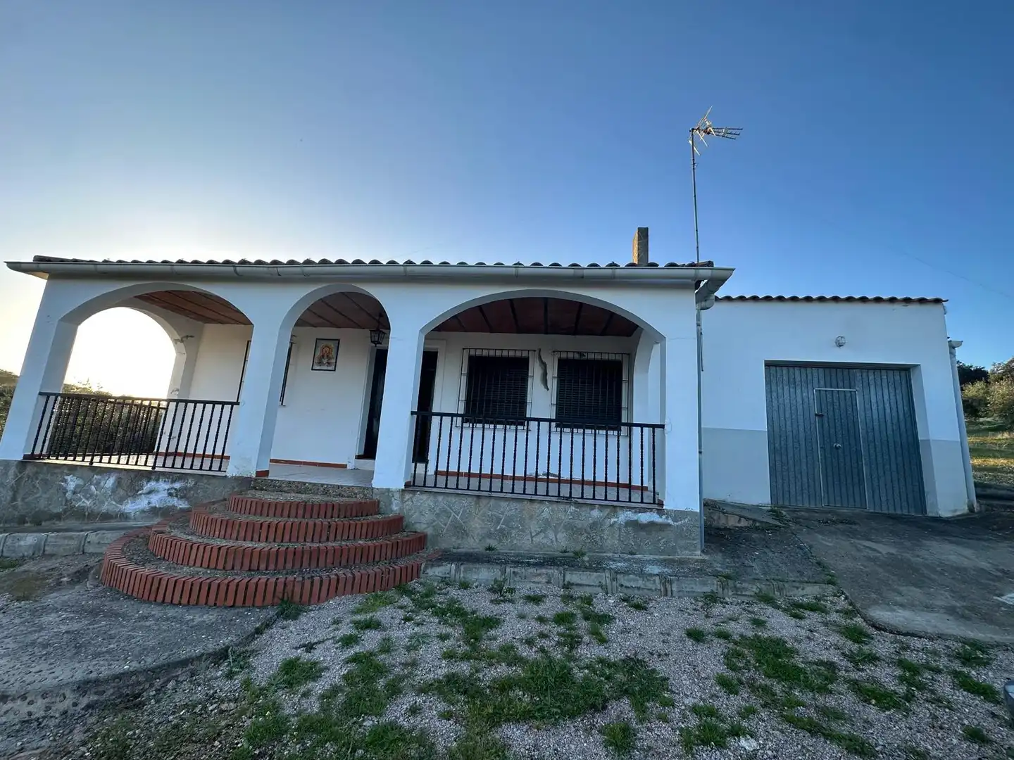 Vista exterior de Casa o chalet en venta en Santa Amalia