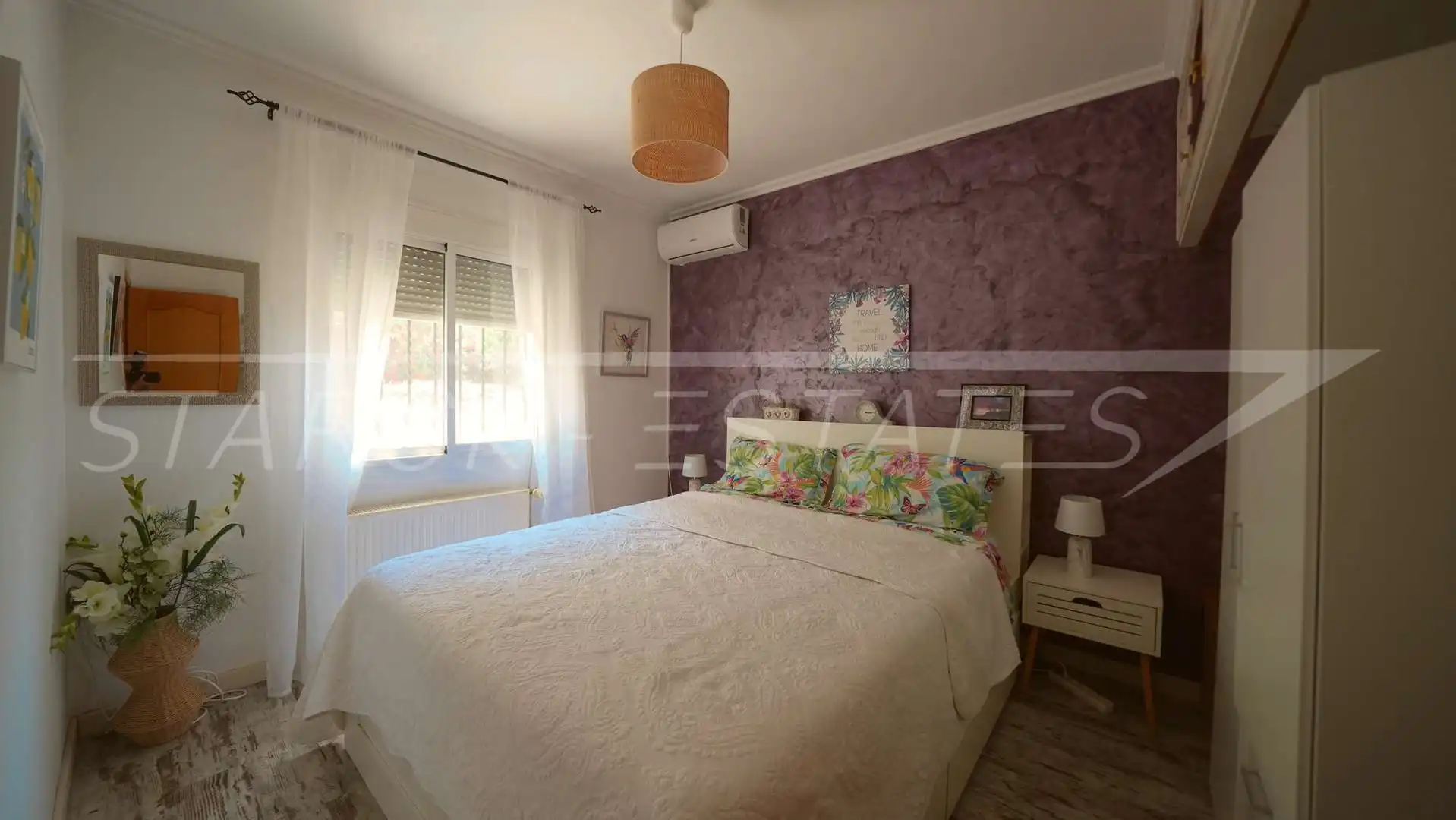 Bedroom of Houses for sale in El Ràfol d'Almúnia  with Air Conditioner, Private garden and Swimming Pool