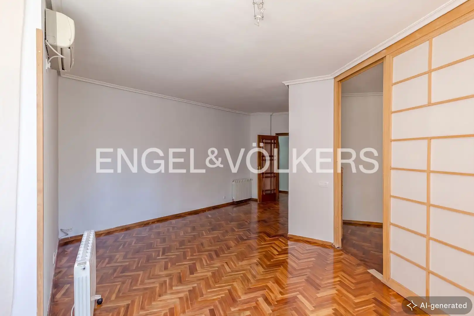 Sala de estar de Piso en venta en Madrid con Aire acondicionado, Calefacción y Parquet