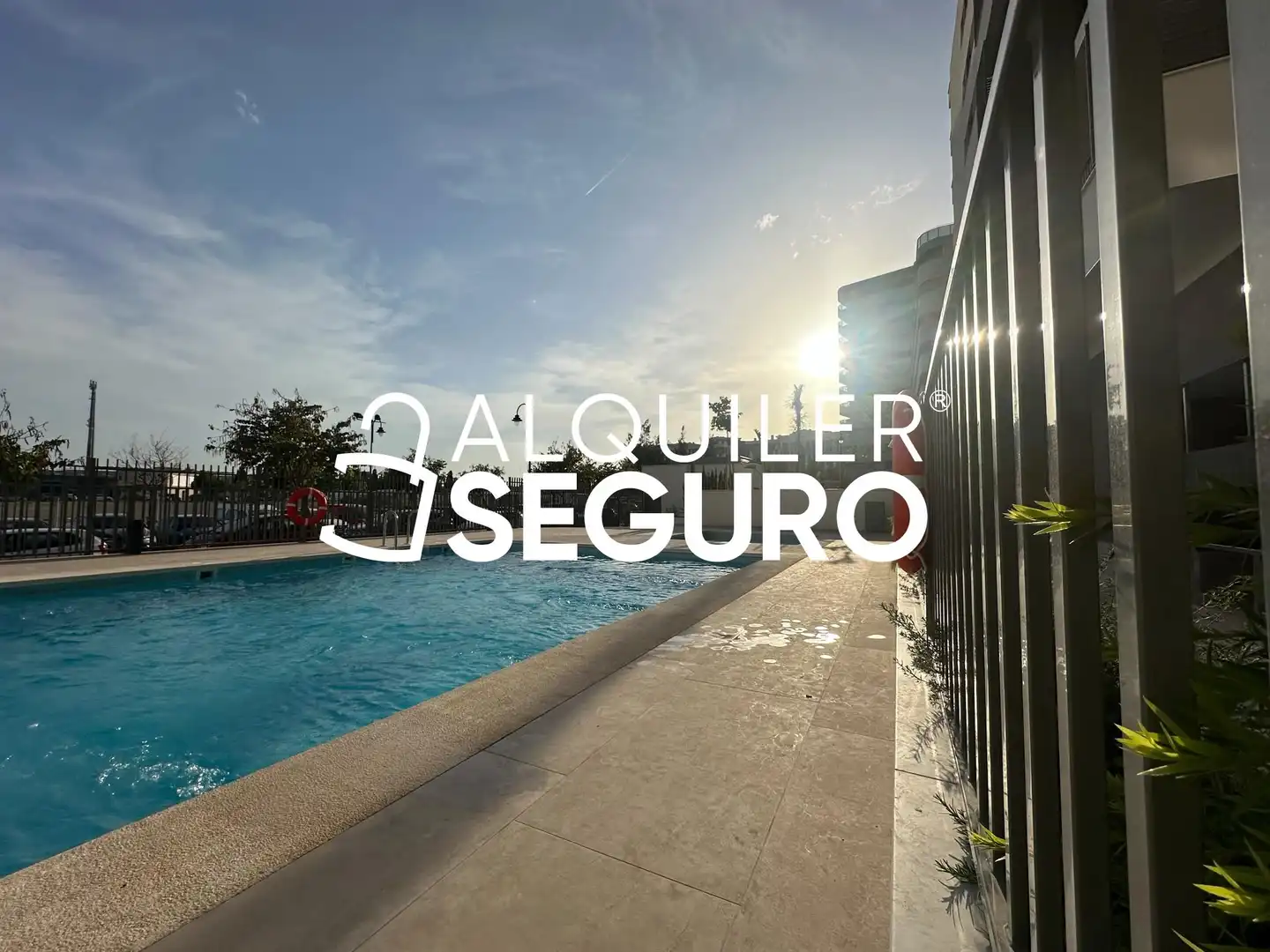 Swimming pool of Flat for rent in Quart de Poblet  with Air Conditioner, Heating and Terrace