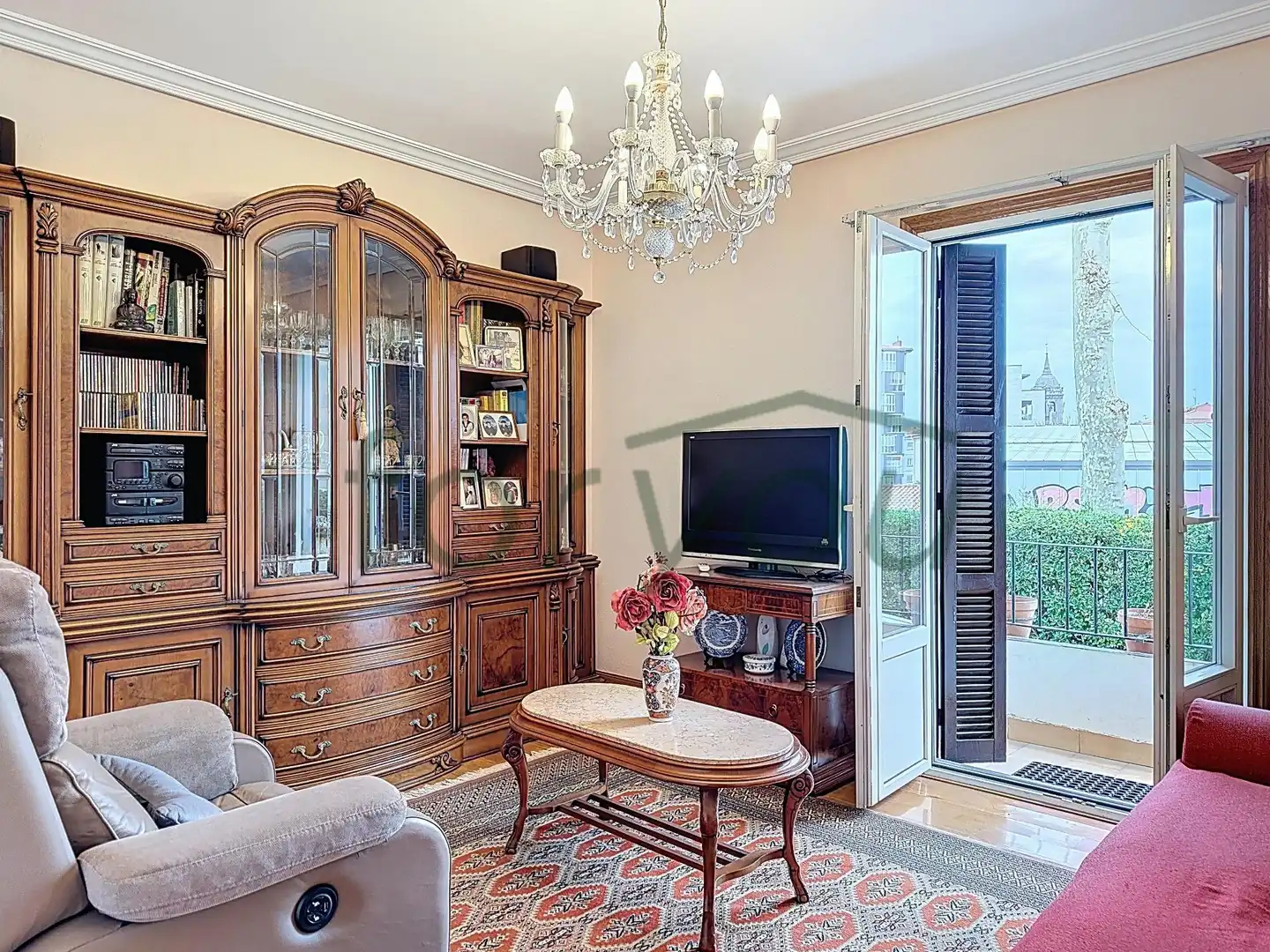 Living room of Flat for sale in Hernani  with Heating, Private garden and Storage room