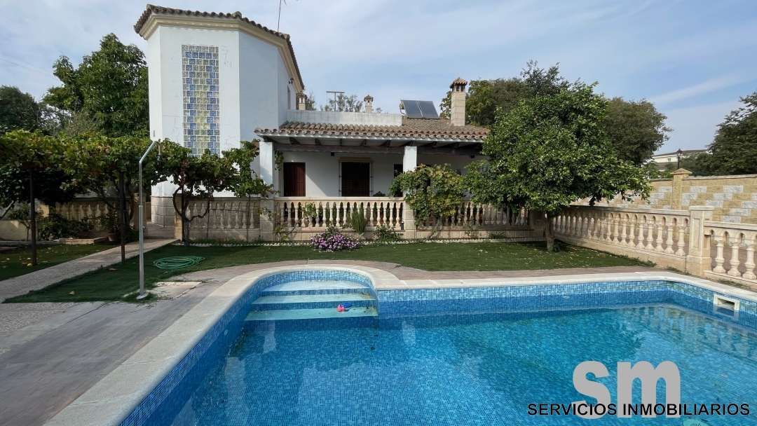 Swimming pool of House or chalet for sale in Arcos de la Frontera  with Air Conditioner, Terrace and Swimming Pool
