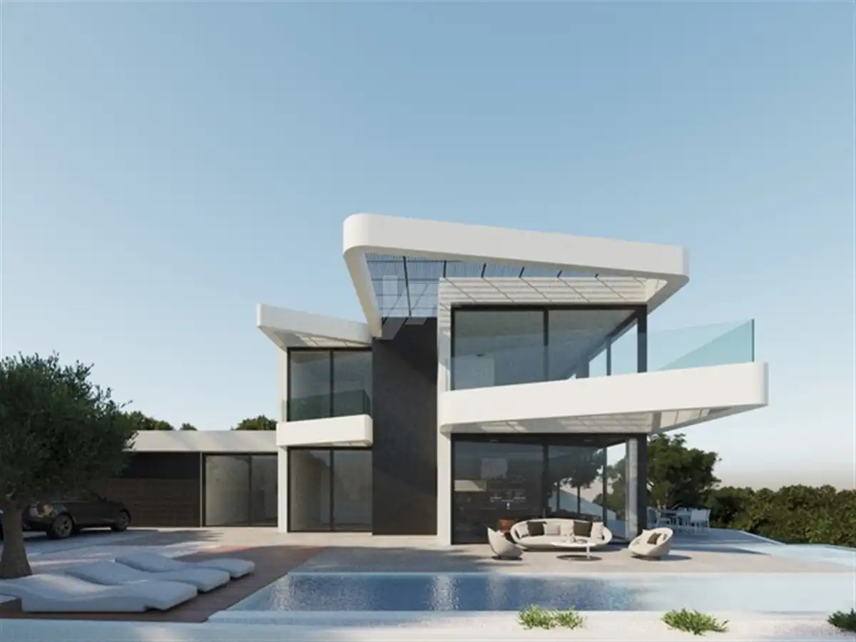 Detached house with pool for sale in Altea ciudad