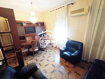 Living room of Single-family semi-detached for sale in  Lleida Capital  with Heating, Terrace and Furnished
