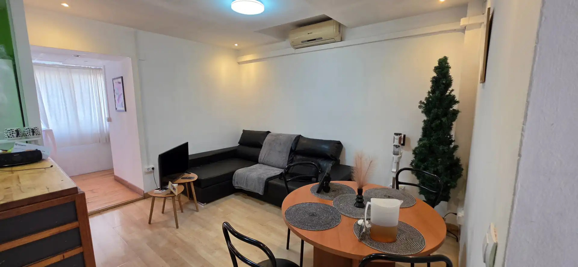 Sala de estar de Piso en venta en Zaragoza con Aire acondicionado, Calefacción y Parquet