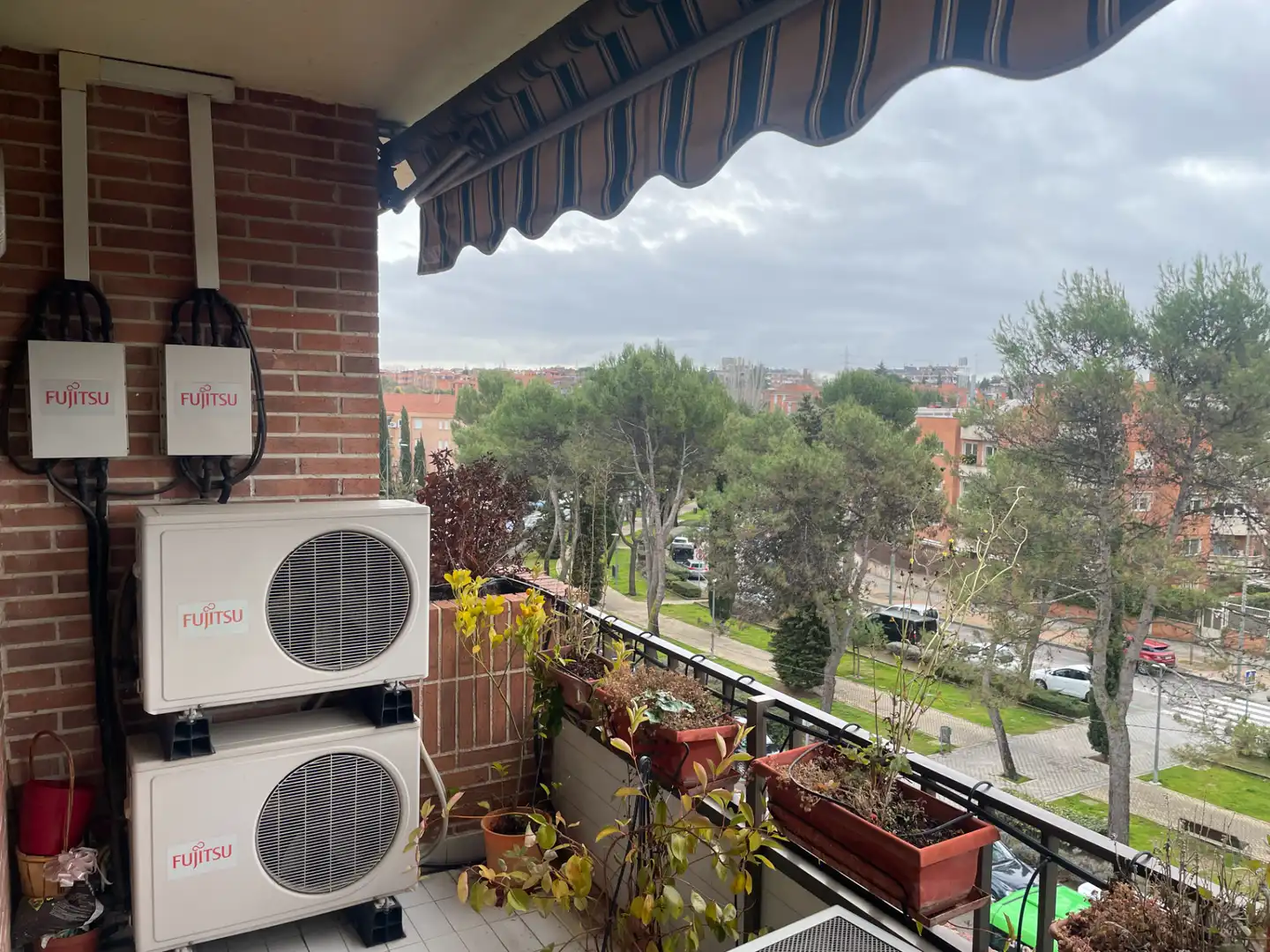 Terraza de Ático en venta en Pozuelo de Alarcón con Aire acondicionado, Calefacción y Jardín privado