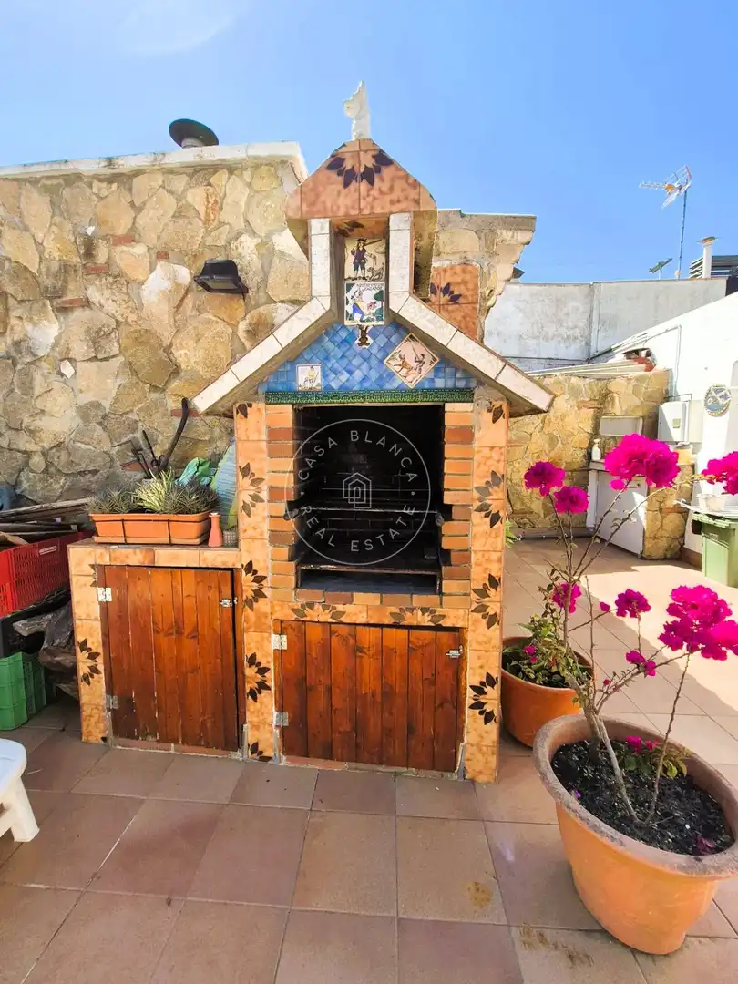 Garden of Detached homes for sale in Lloret de Mar  with Heating, Terrace and Storage room