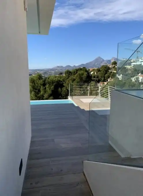 Piscina de Casa o chalet en venta en Altea con Aire acondicionado, Jardín privado y Terraza