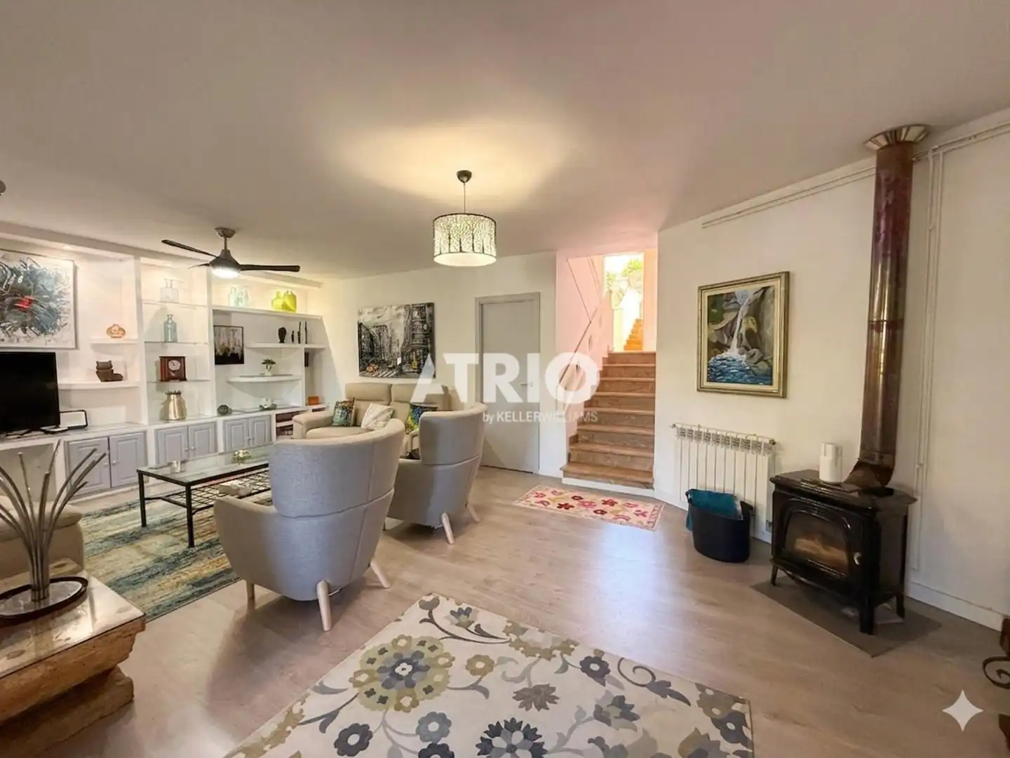 Sala d'estar de Casa o xalet en venda en Llucmajor amb Aire condicionat, Calefacció i Terrassa