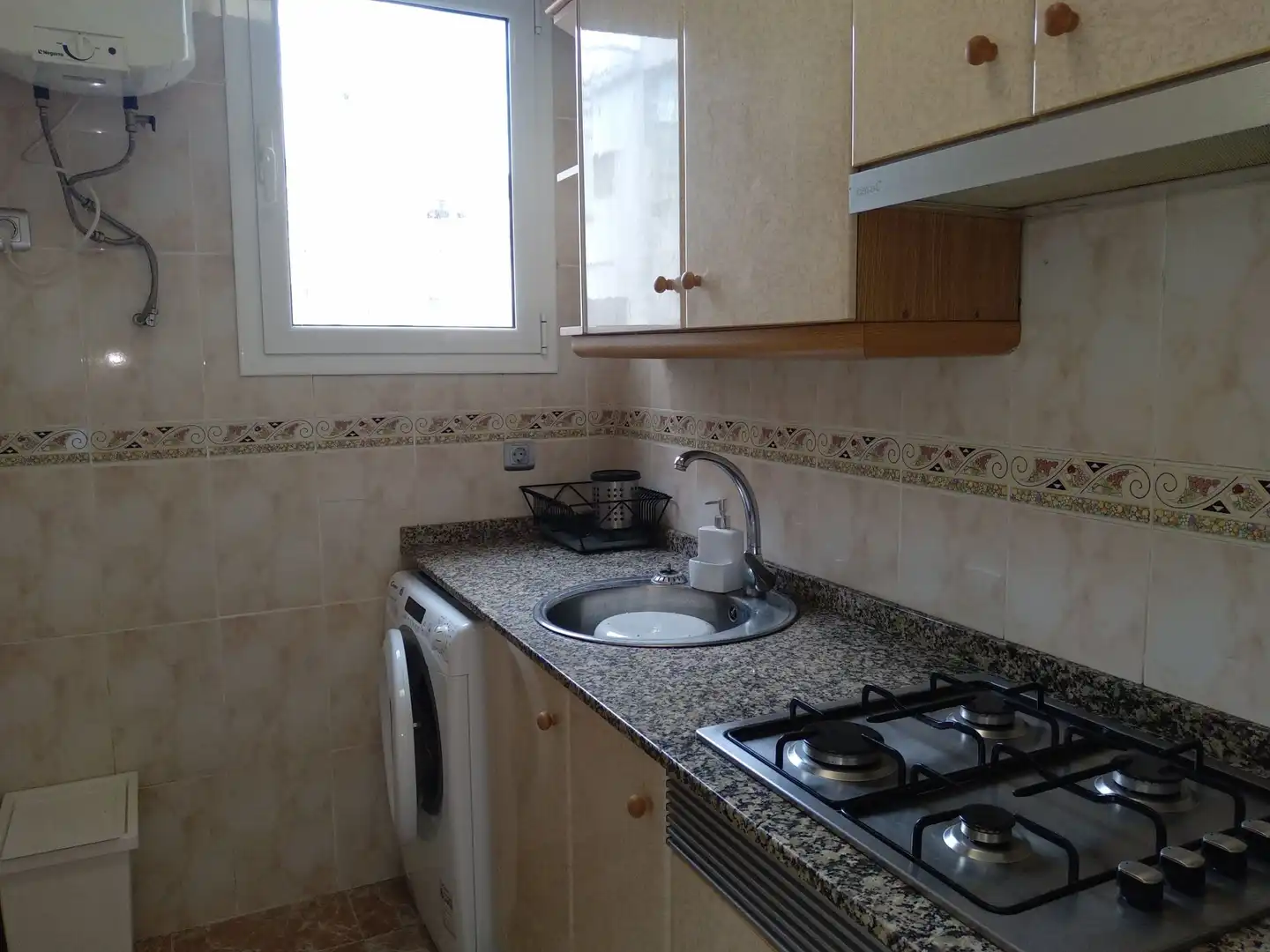 Cocina de Piso de alquiler en Valencia con Aire acondicionado y Amueblado