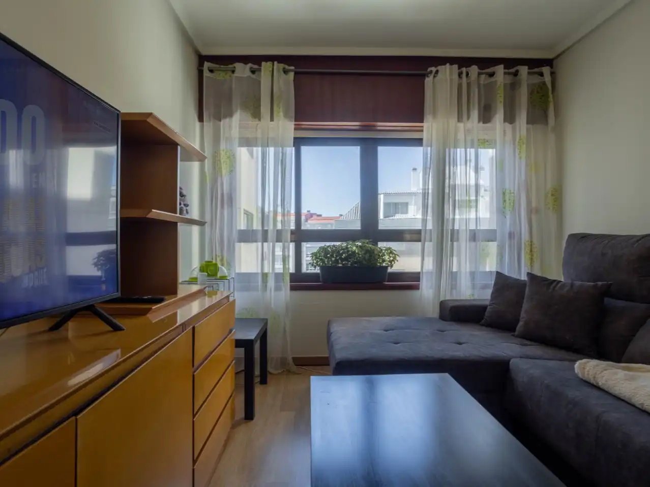 Sala d'estar de Pis en venda en A Coruña Capital 