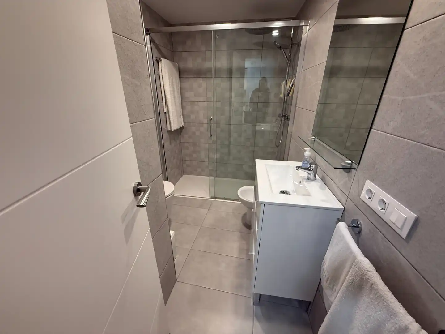 Badezimmer von Wohnungen zum Verkauf in Peñíscola / Peníscola mit Klimaanlage, Heizung und Möbliert