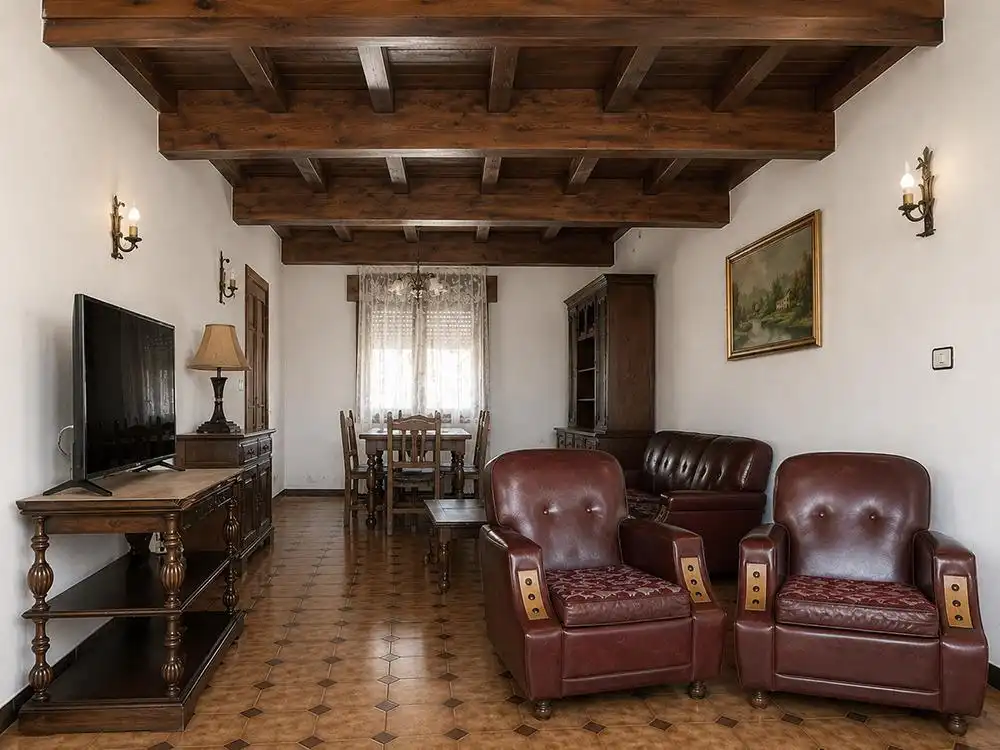 Living room of Houses for sale in Coca, Segovia