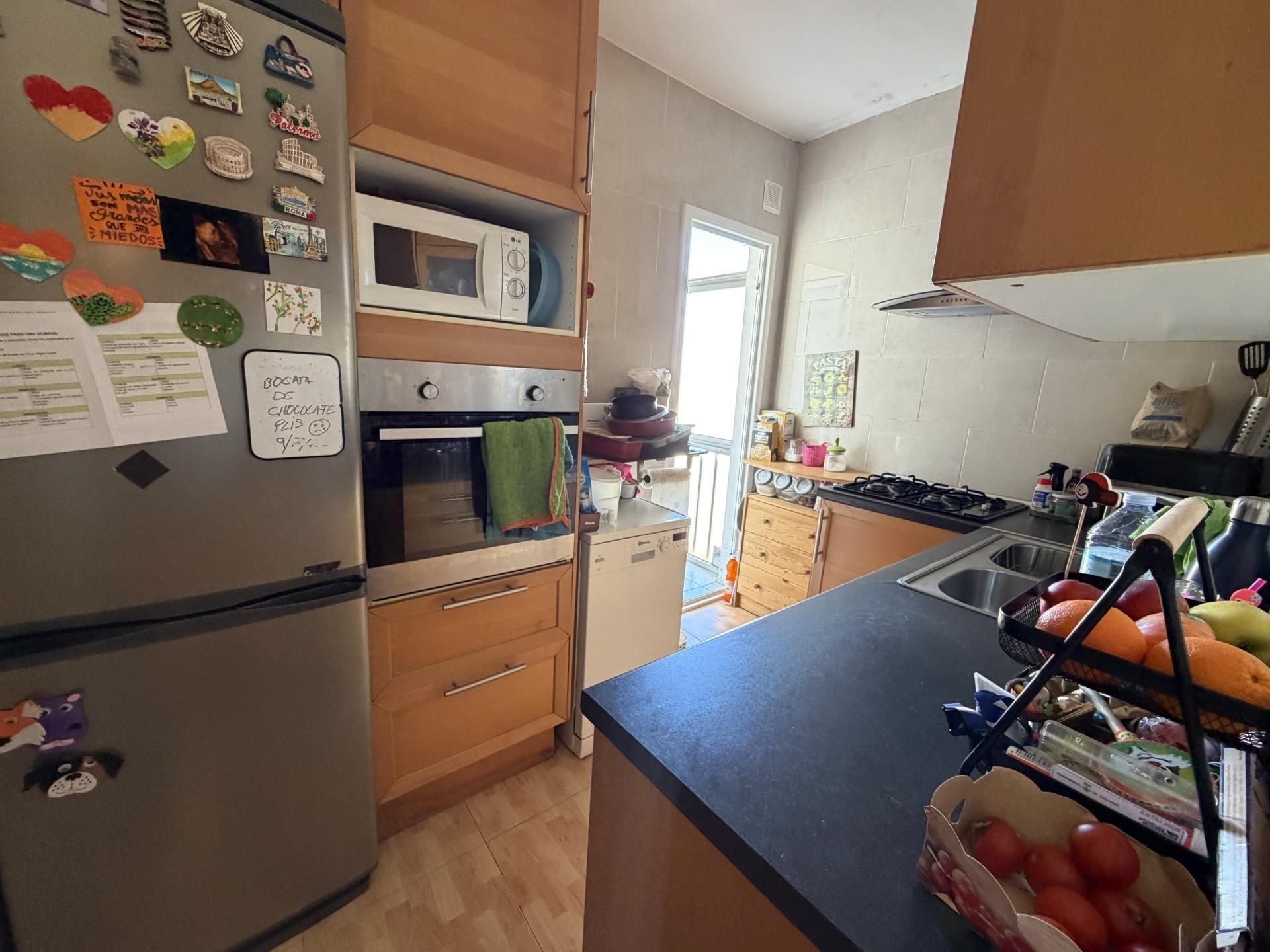 Kitchen of Flat for sale in Sabadell  with Balcony