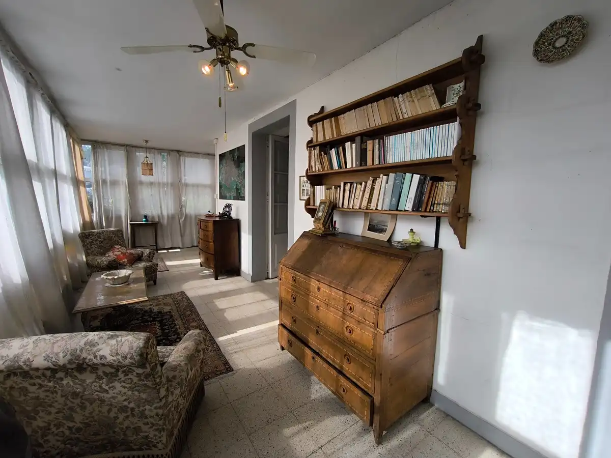 Sala de estar de Casa o chalet en venta en Vilagarcía de Arousa con Calefacción, Jardín privado y Amueblado