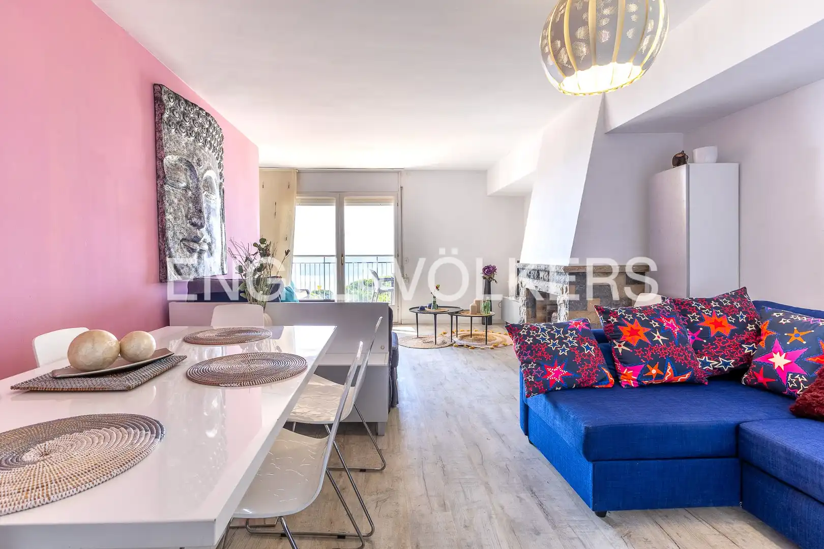 Living room of Flat for sale in Malgrat de Mar  with Heating, Parquet flooring and Terrace