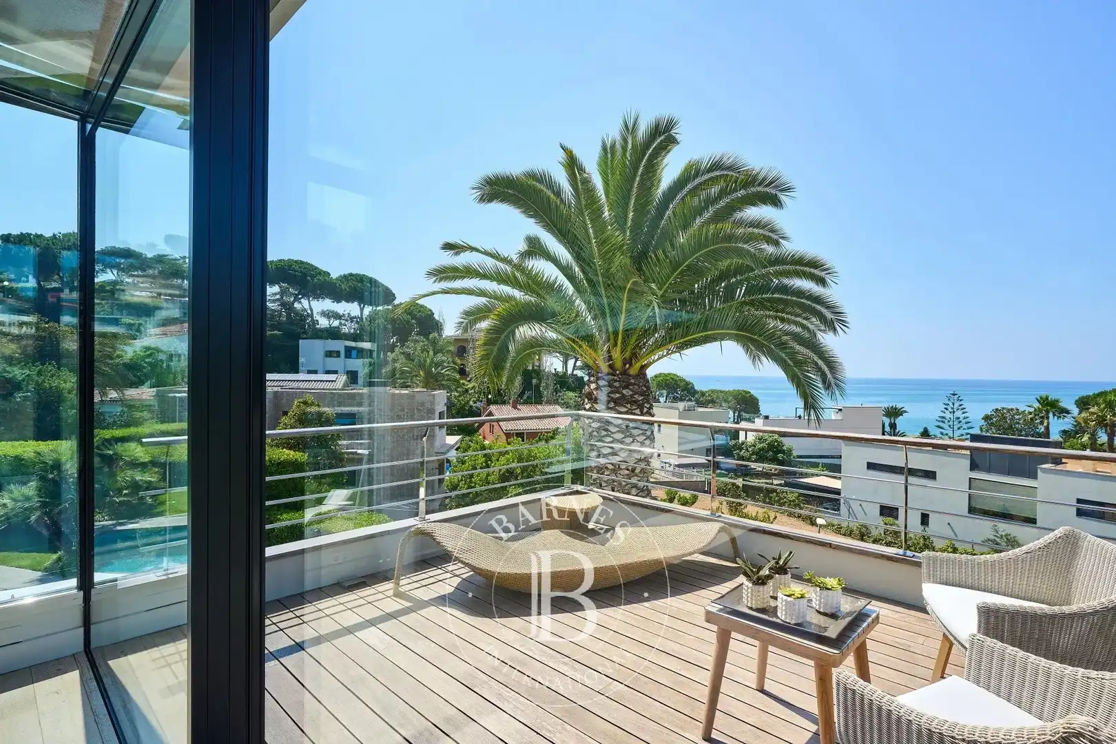 Terraza de Casa o chalet en venta en Sant Pol de Mar con Aire acondicionado, Calefacción y Jardín privado