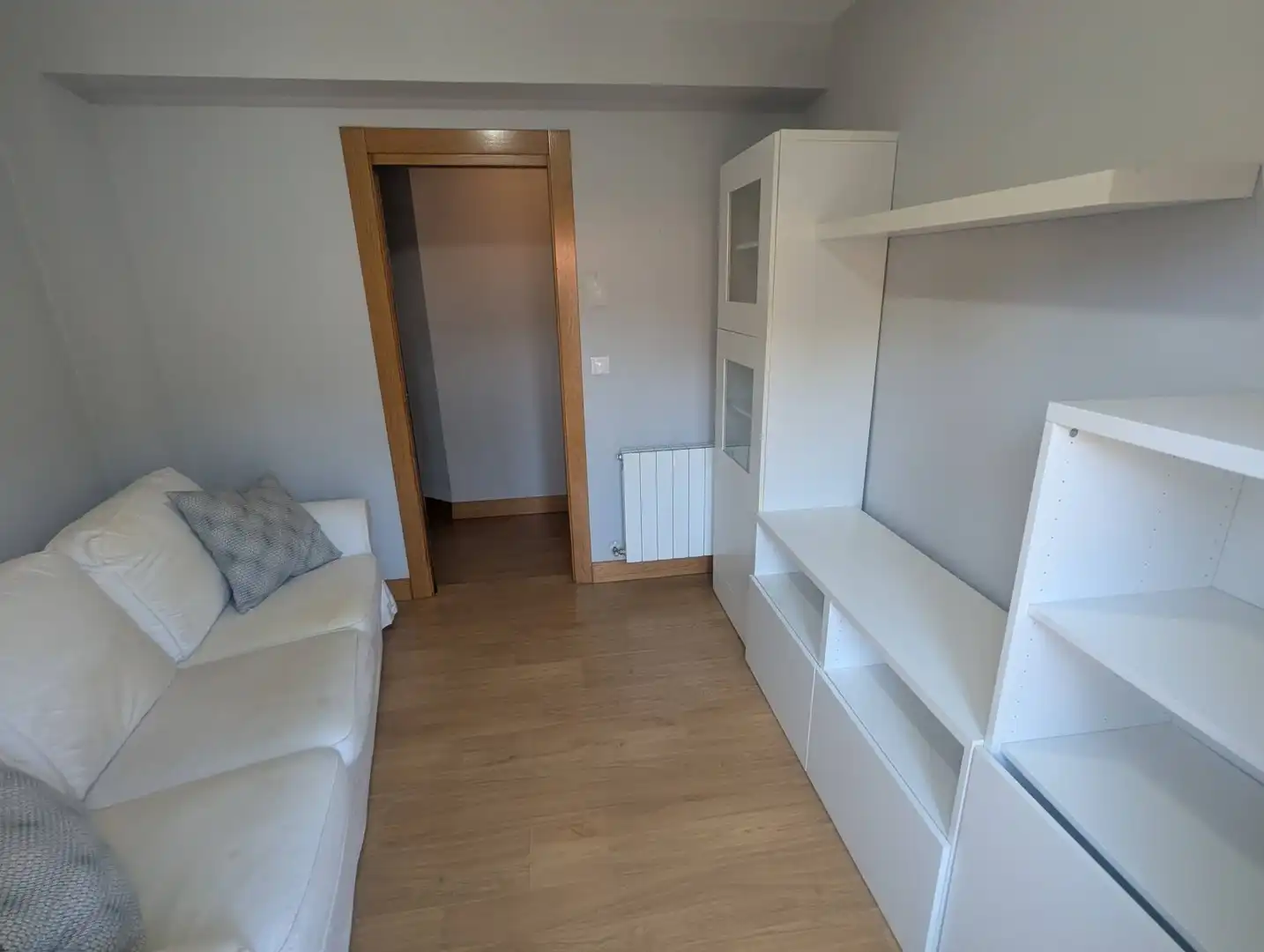 Sala d'estar de Pis en venda en Bilbao  amb Moblat