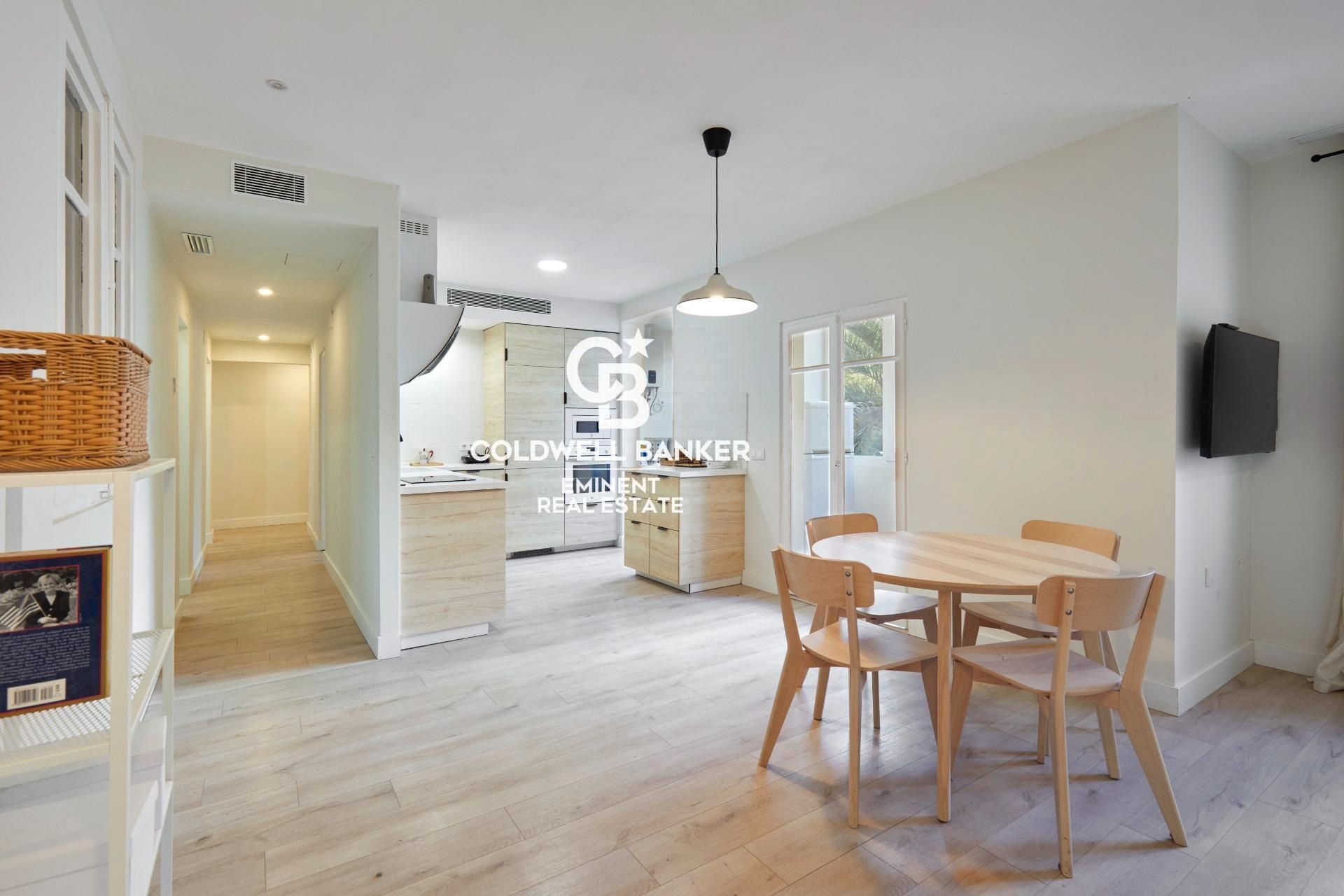 Vista exterior de Pis en venda en  Barcelona Capital amb Aire condicionat, Calefacció i Moblat