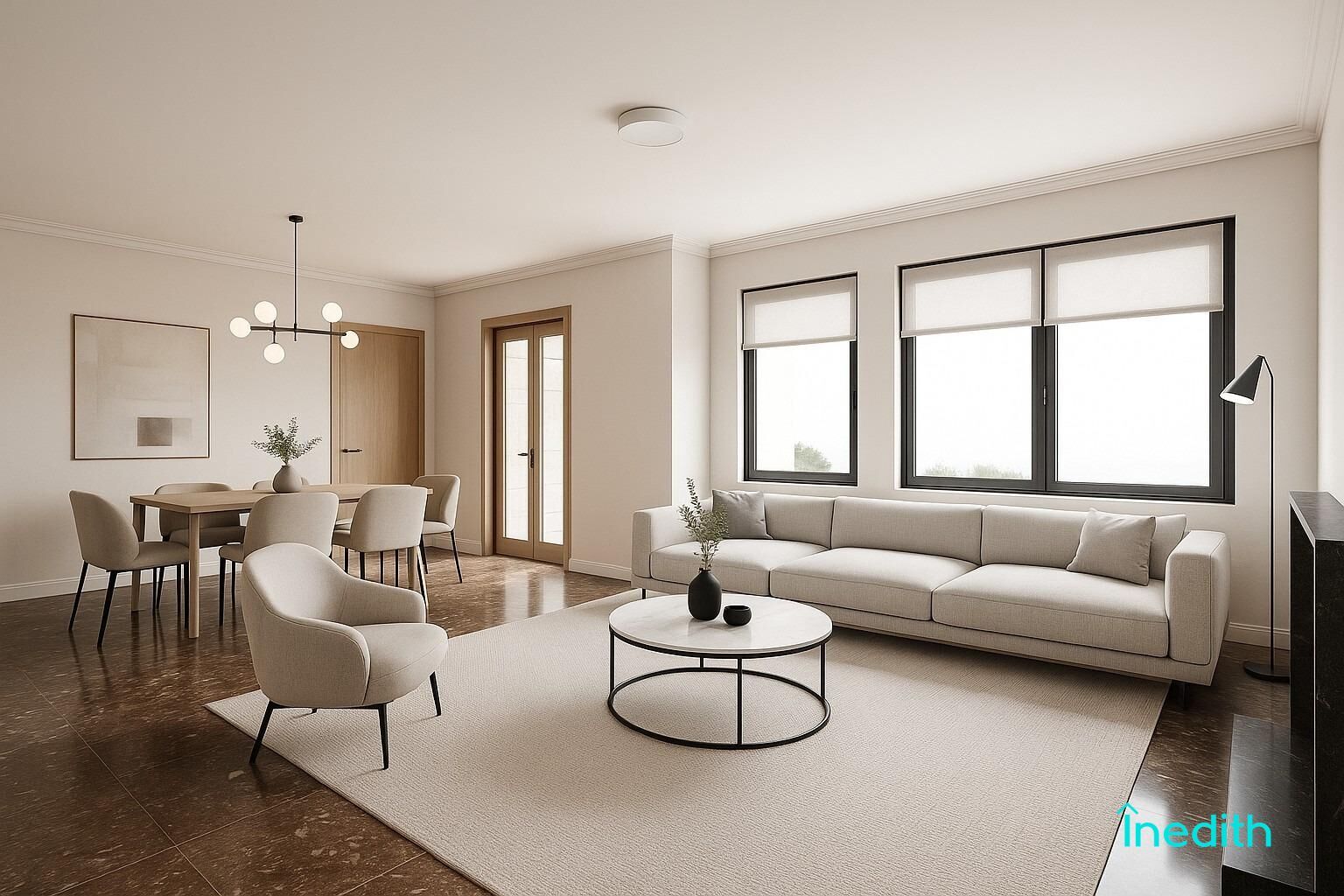 Living room of Flat for sale in Castelldefels  with Air Conditioner, Heating and Terrace