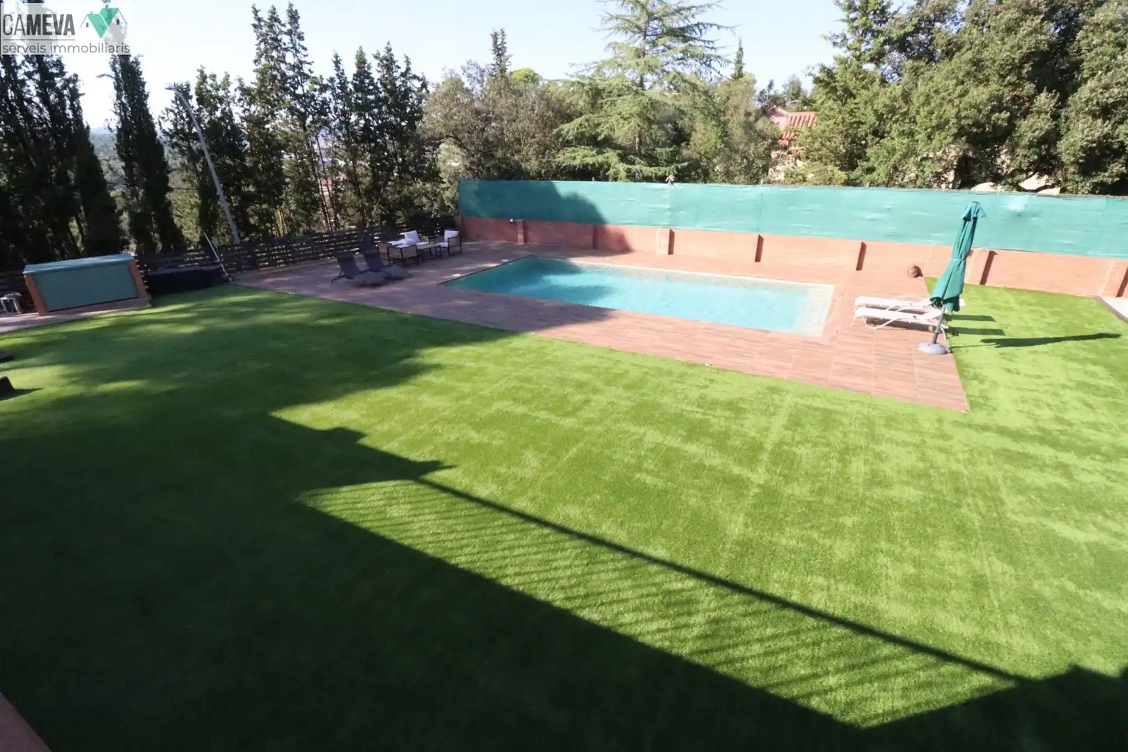 Swimming pool of Houses for sale in Terrassa  with Heating, Private garden and Terrace