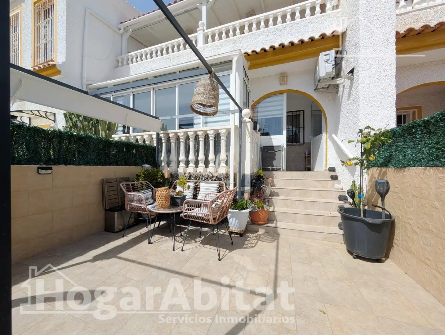 Terrassa de Casa adosada en venda en Santa Pola amb Aire condicionat, Calefacció i Terrassa