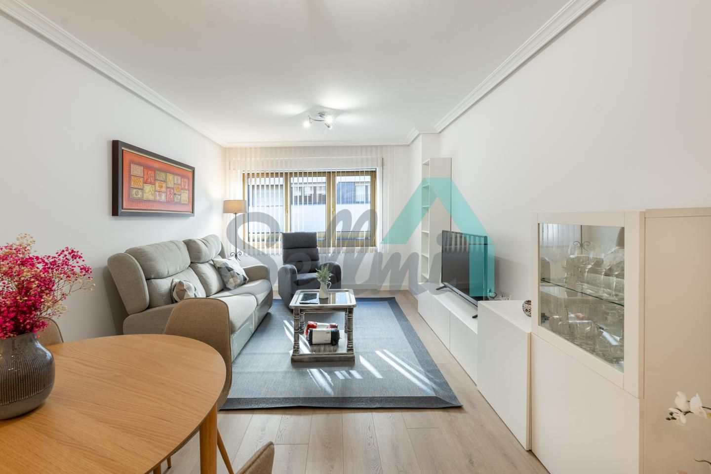 Living room of Flat for sale in Oviedo   with Heating