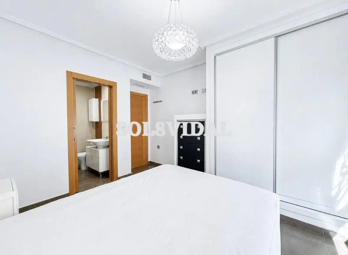 Bedroom of Flat for rent in Orihuela  with Air Conditioner and Furnished