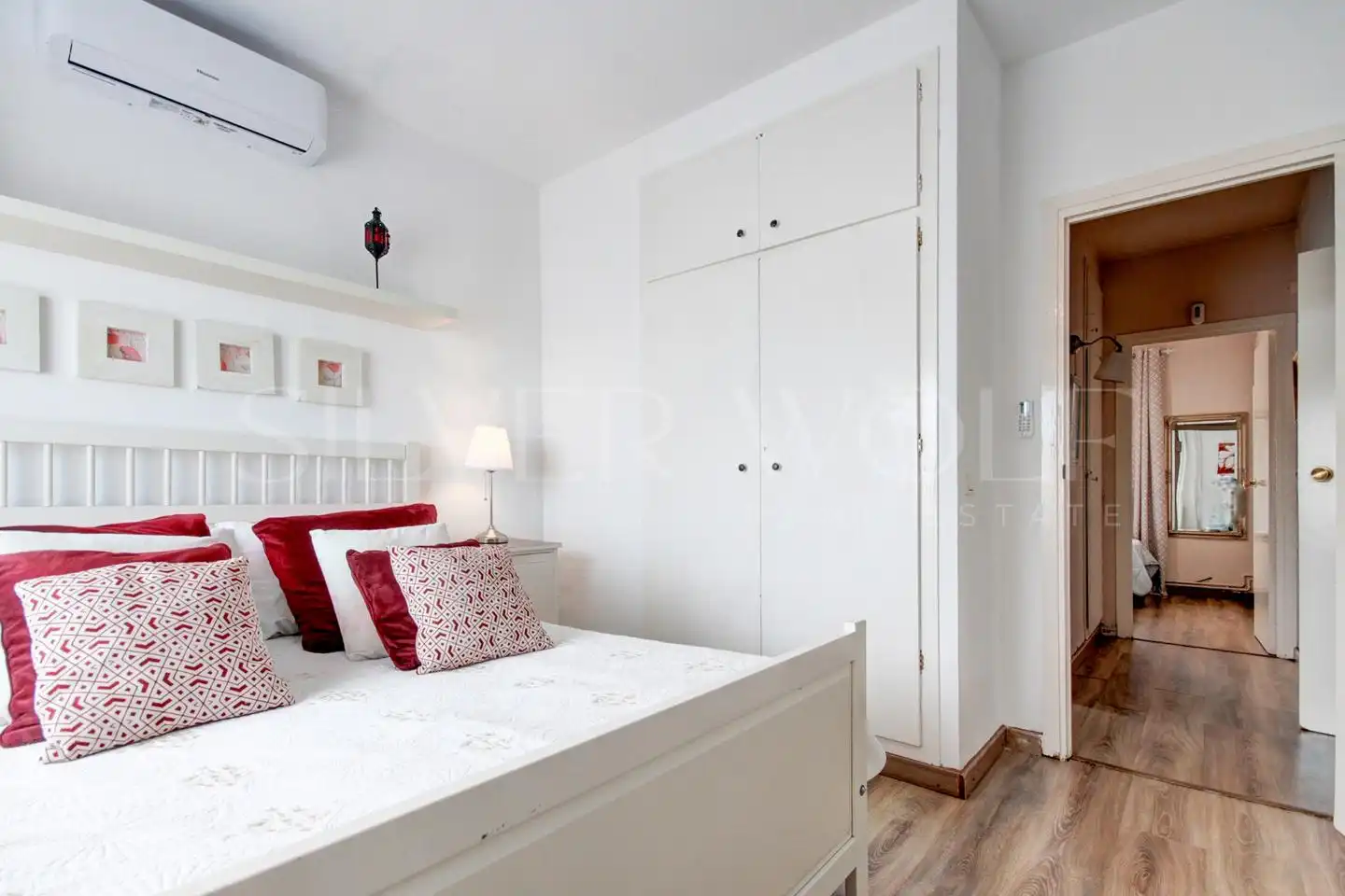 Schlafzimmer von Haus oder Chalet zum Verkauf in Cunit mit Klimaanlage, Heizung und Privatgarten